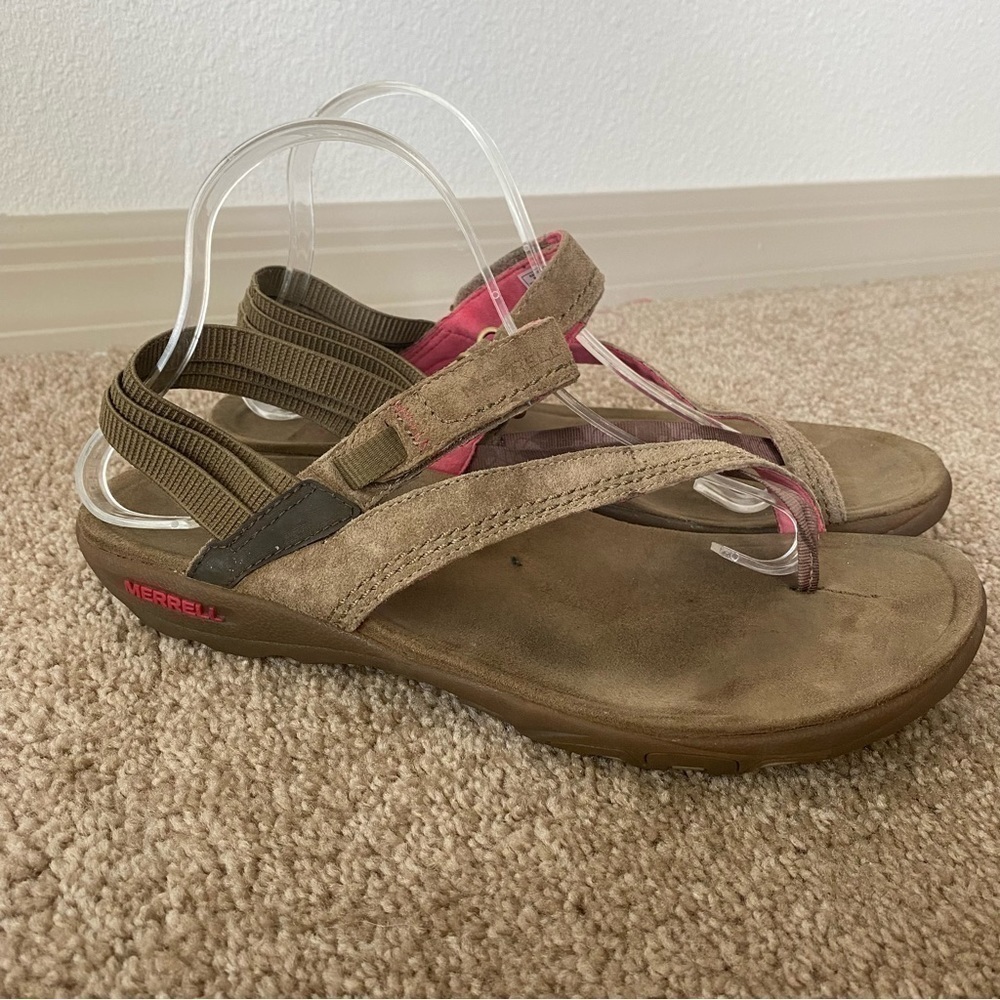 Merrell | Women's Outdoor Hiking Walking Performance Kangaroo Sandals Size 10